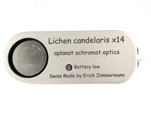 Last inn bildet i Galleri-visningsprogrammet, Lichen candelaris 14x - luper.no
