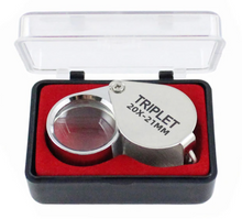 Last inn bildet i Galleri-visningsprogrammet, Lupe 21 mm, 10x, 20x, 30x
