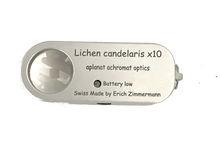 Last inn bildet i Galleri-visningsprogrammet, Lichen candelaris 10x - luper.no
